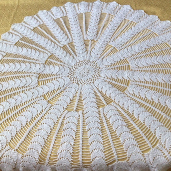 Handmade in Poland Other - Crochet tablecloth and valance